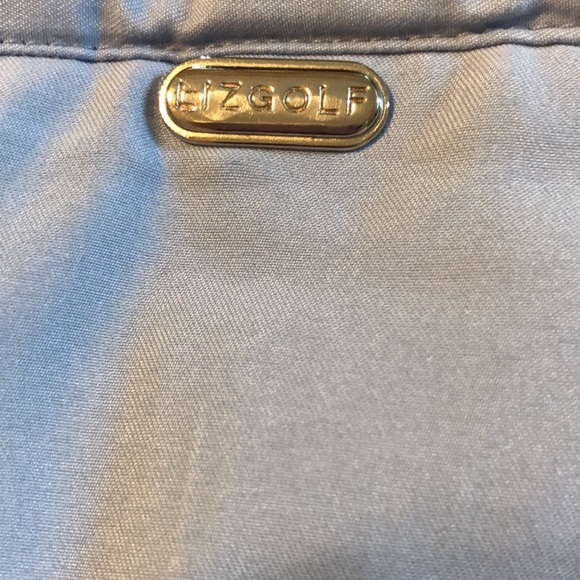 Liz Claiborne Size 12 Pale Blue Polyester Shorts - Picture 4 of 6